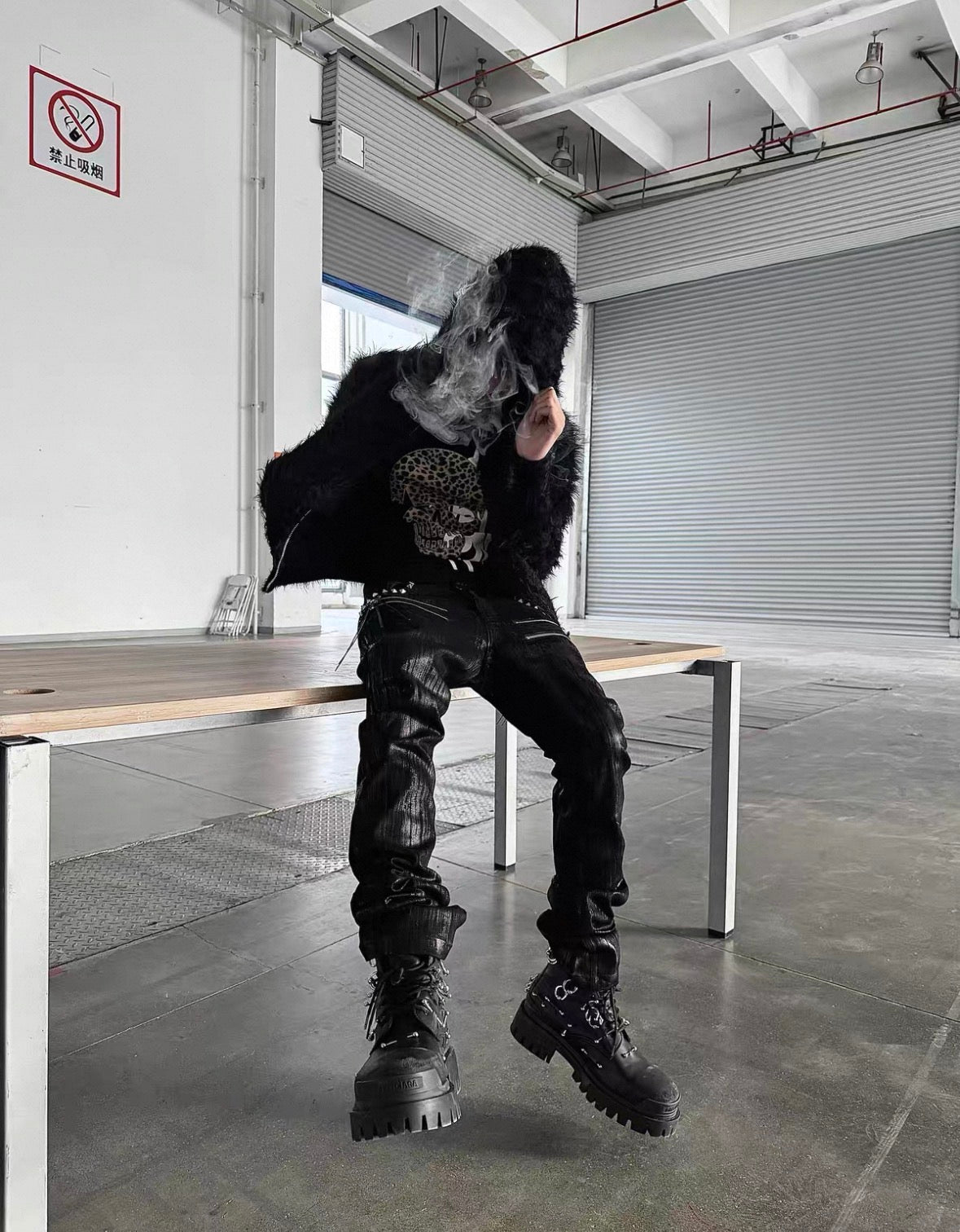 UCAN'TBELIKEME Black Out  Skinny Pants