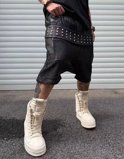 DISASK Belt black pants