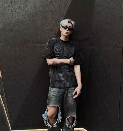 NIHILISH Skeleton Shirt