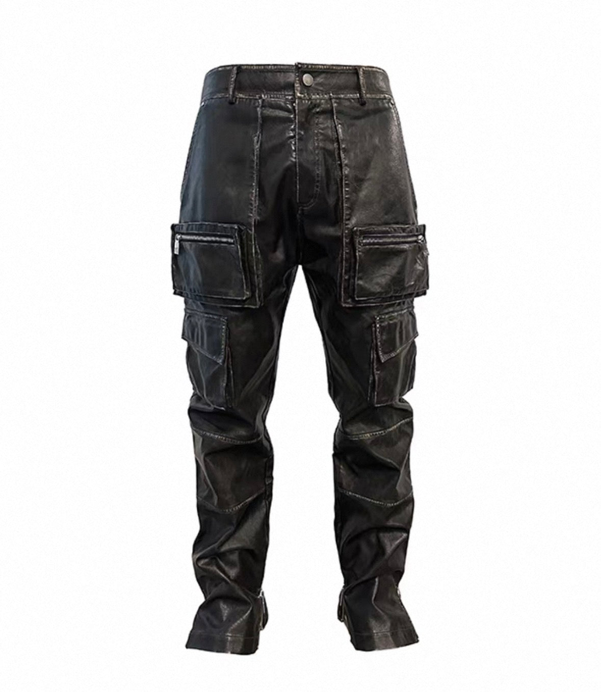 EVI GAZER Black poket pants