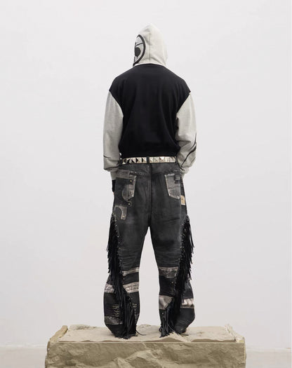 DND4DES Fringe Baggy Pants