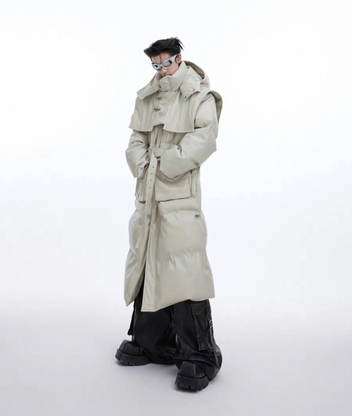 ArguE CulturE PU Leather Long Coats