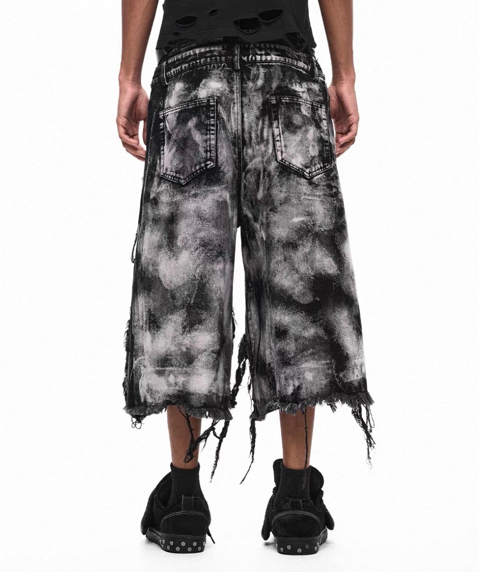 STARTEXCEEDEND Destroy Half Pants