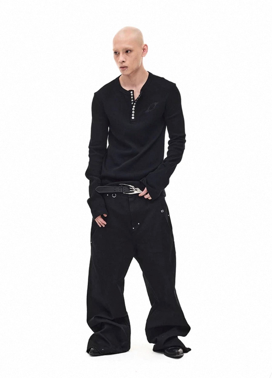 WHISTLEHUNTER Slimfit Cotton Long Sleeve