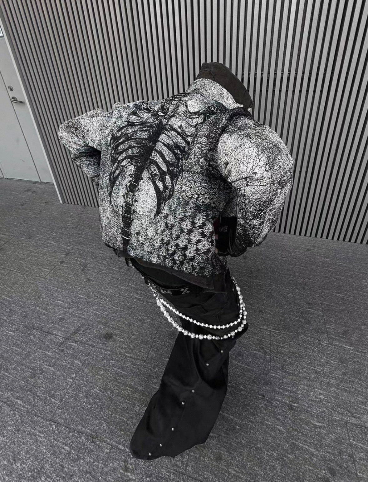 EODUP Skeleton Short Jacket