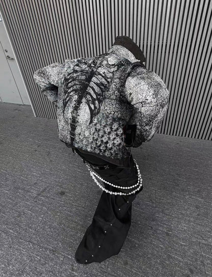 EODUP Skeleton Short Jacket