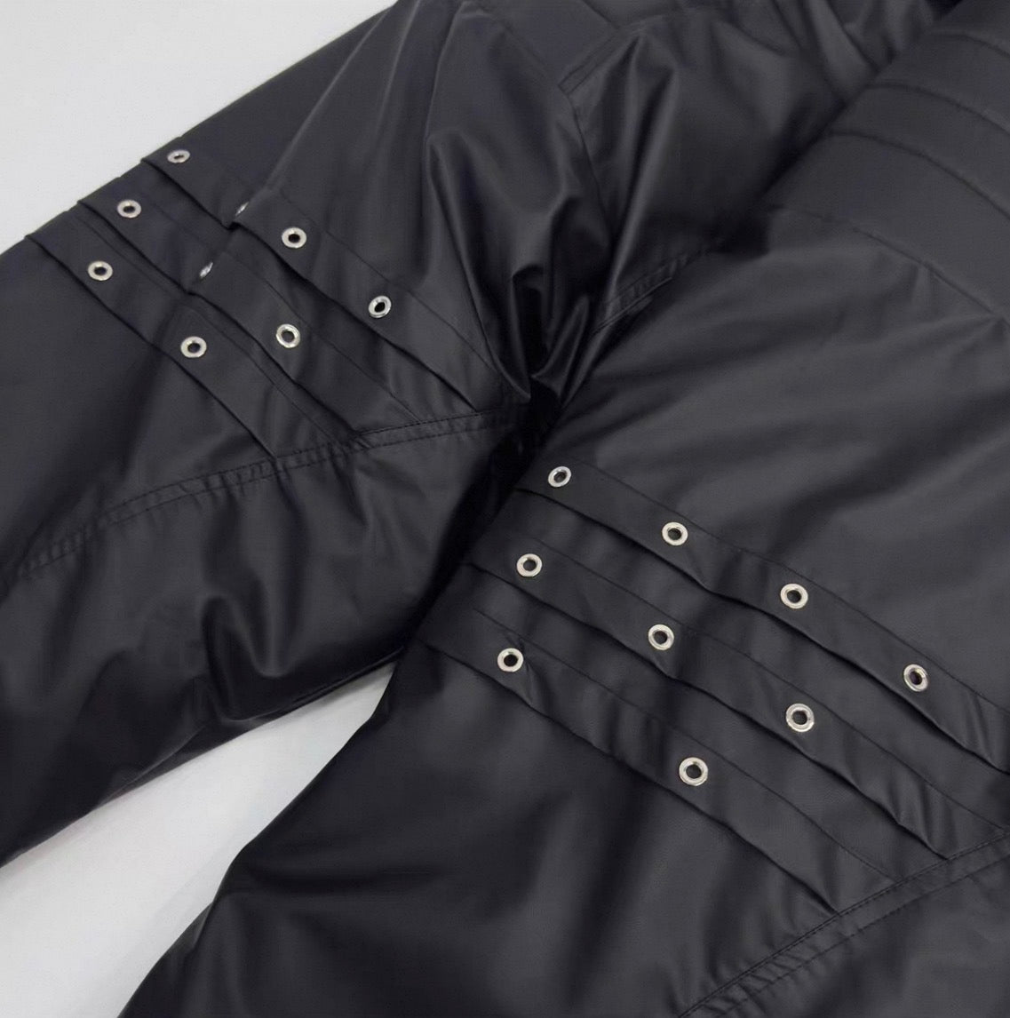 ASTT STUDIO PU Leather Bomber Jacket