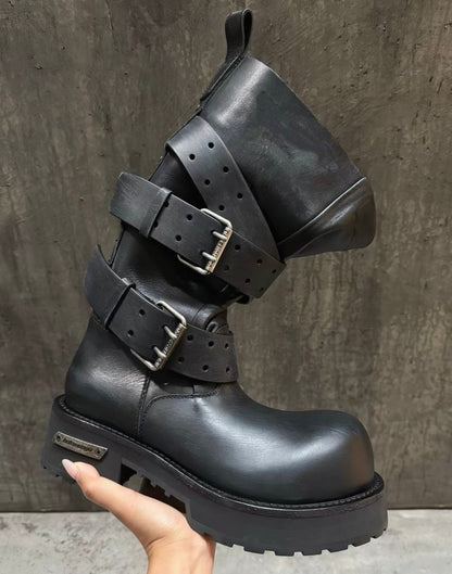 SELFISH SELECT PU Leather Long Boots