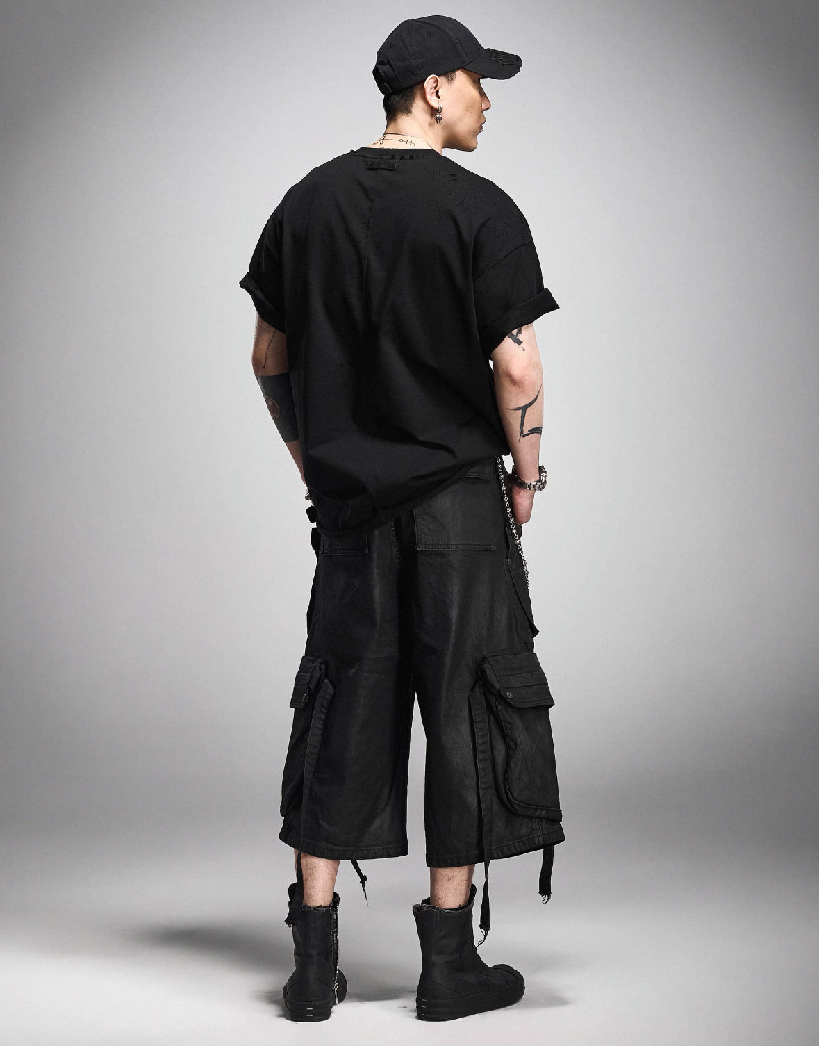 EODUP Long Half Pants