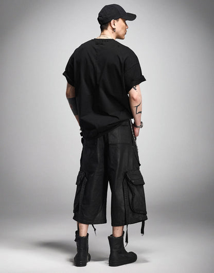 EODUP Long Half Pants