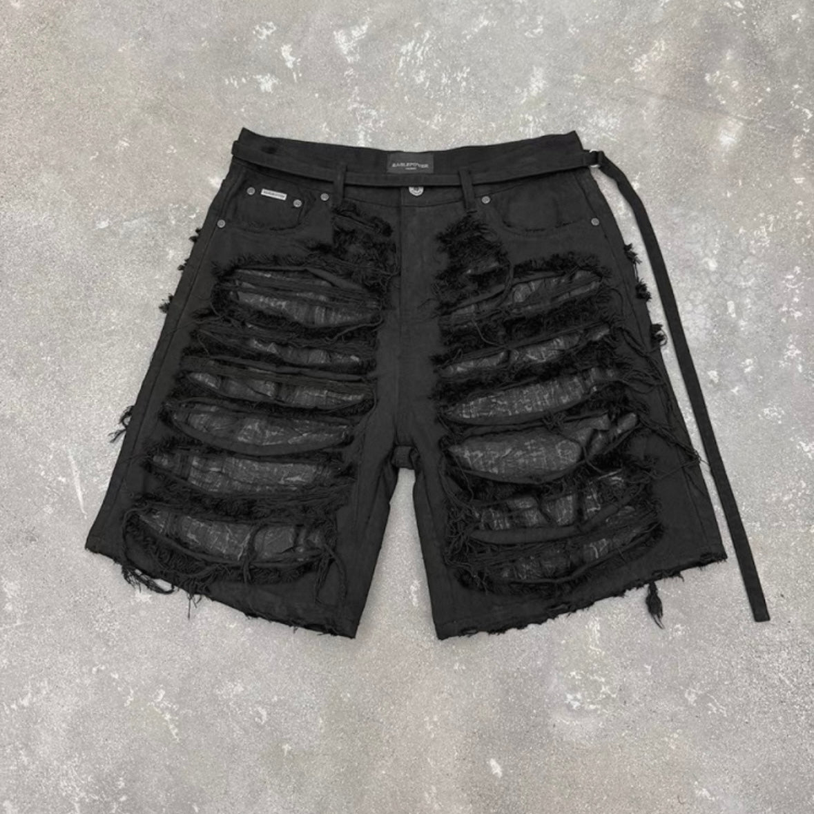 EPOWER Damage Half Pants