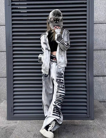 DETW Double Waist Line Pants