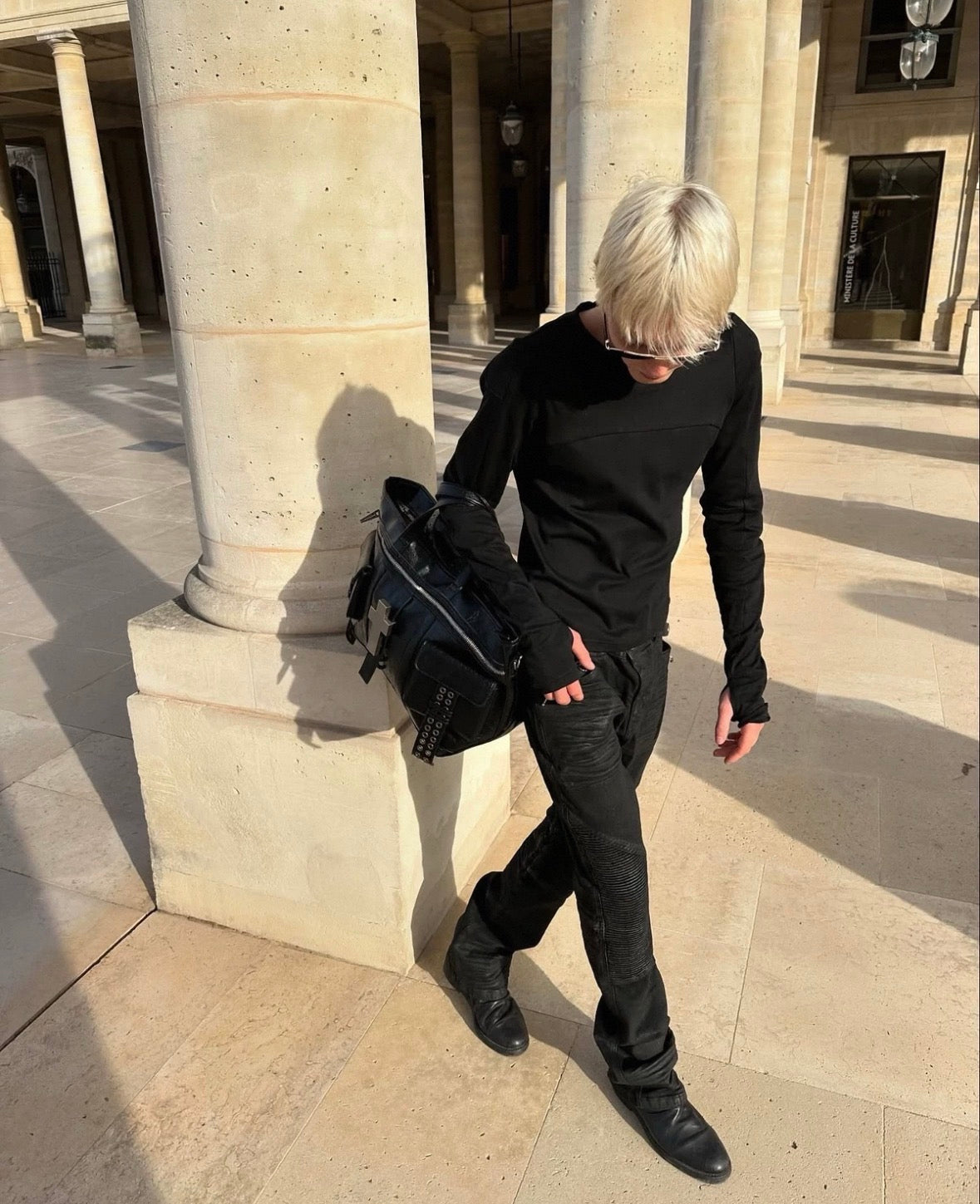 REBEL WAVE Back Cross Long Sleeve