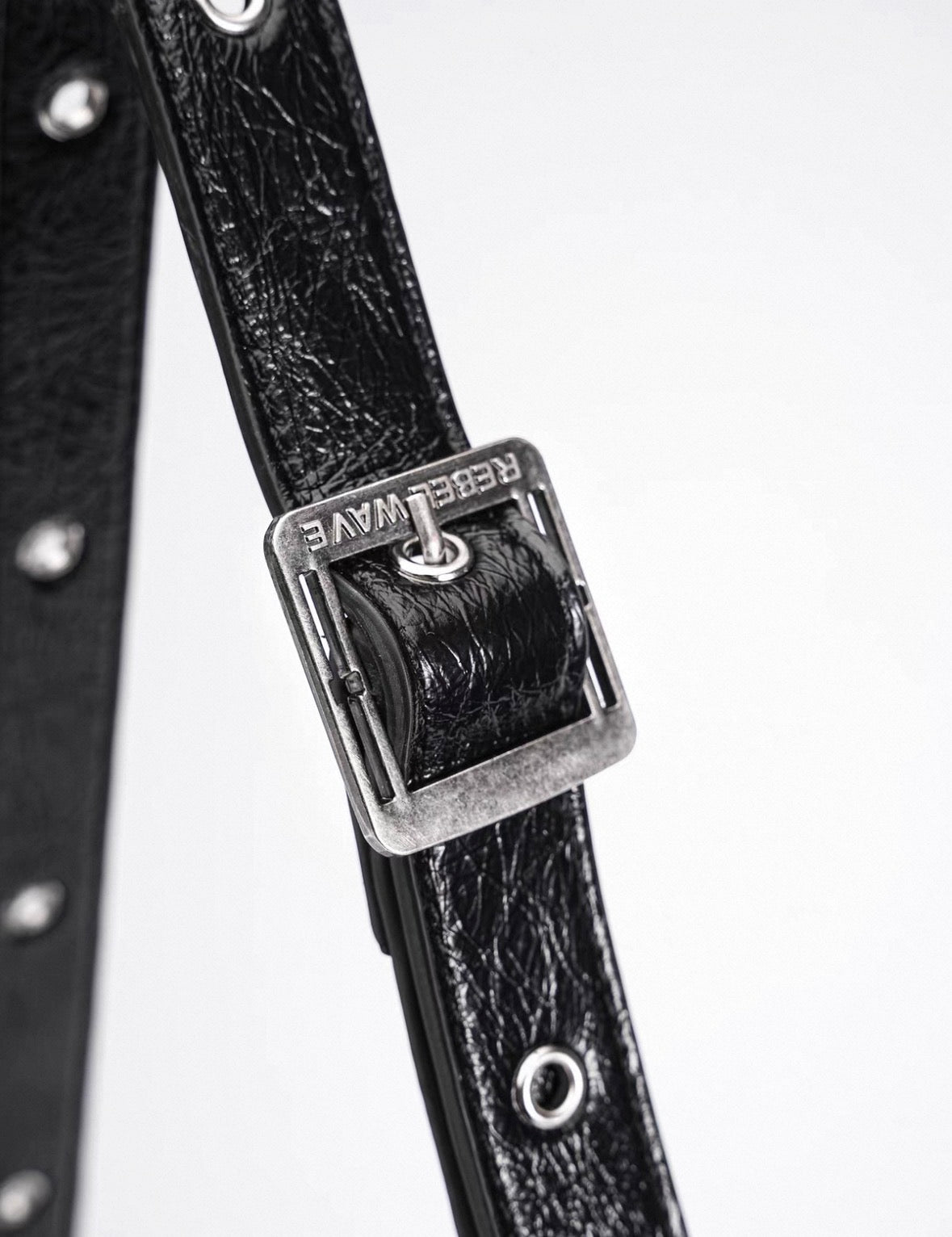 REBELWAVE PU Lether Cross Bag