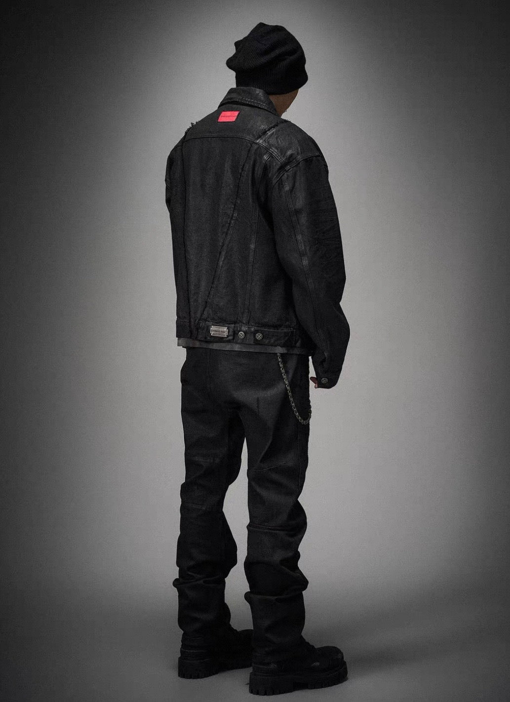 EODUP Wax Denim Jacket