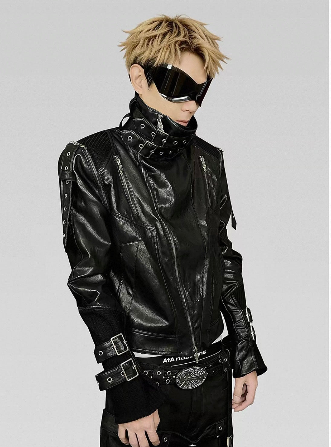 Black Knight Leather Jacket