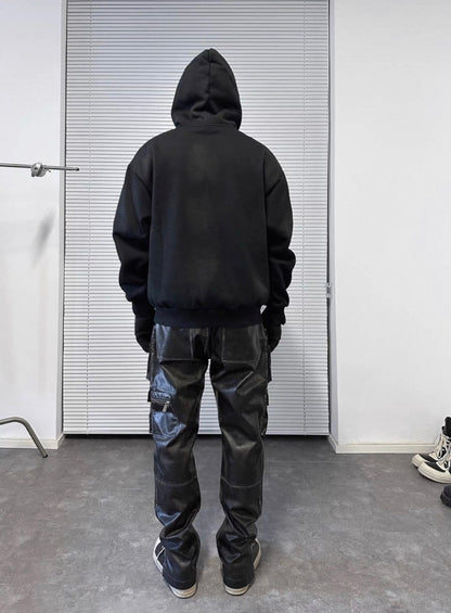 EVI GAZER Black poket pants