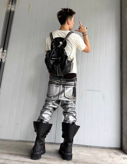 RYE CHASIN Wide Straight Denime Pants