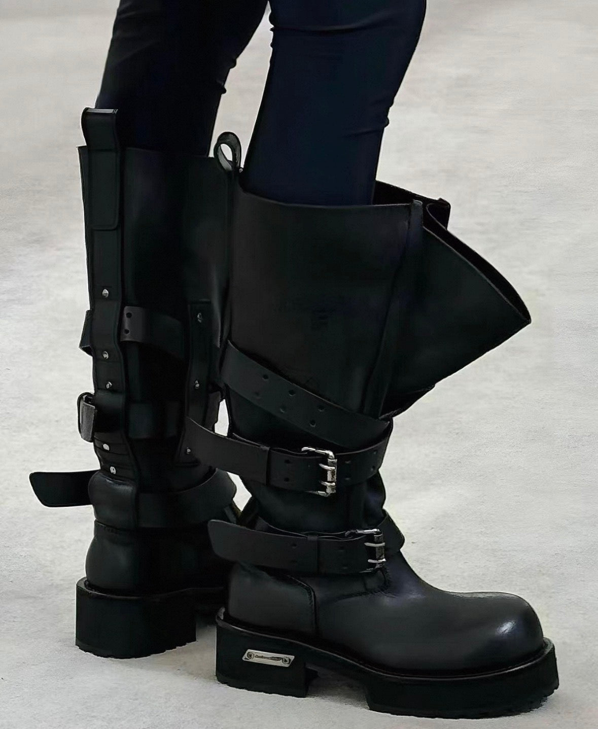SELFISH SELECT PU Lether Long Boots