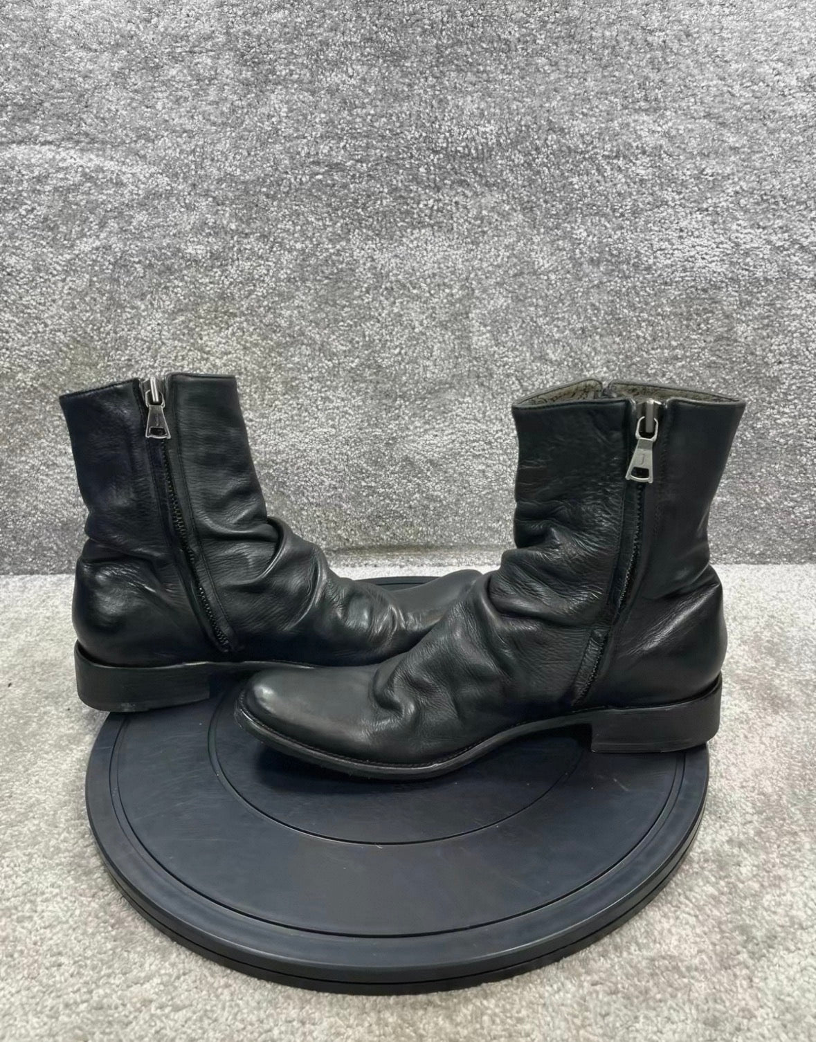 Vintage Washed Mid Boots