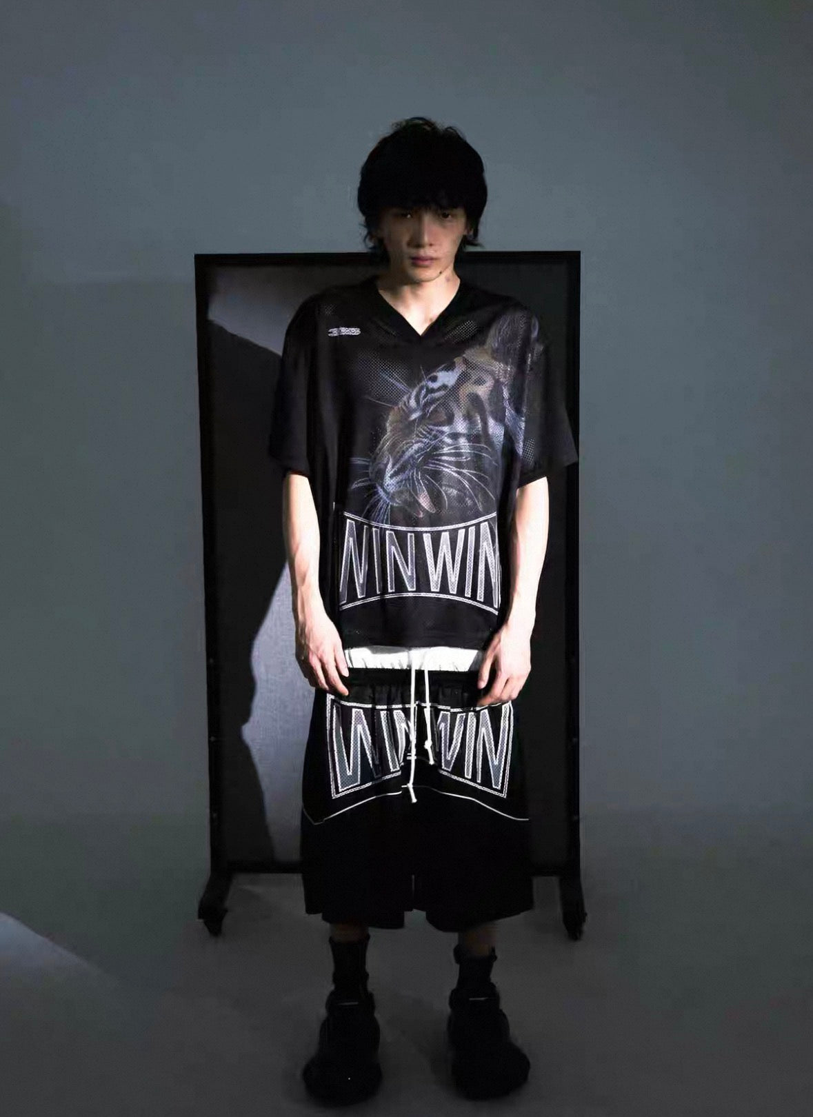PCCVISION Black half pants