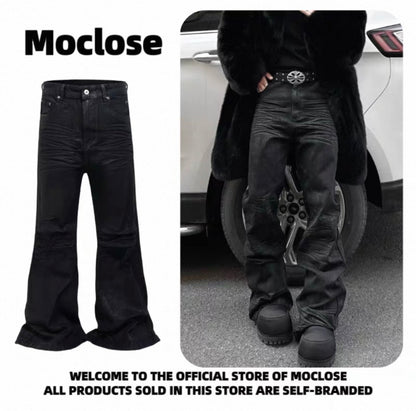 【期間限定販売】MOCLOSE Simple Denim Flare Pants