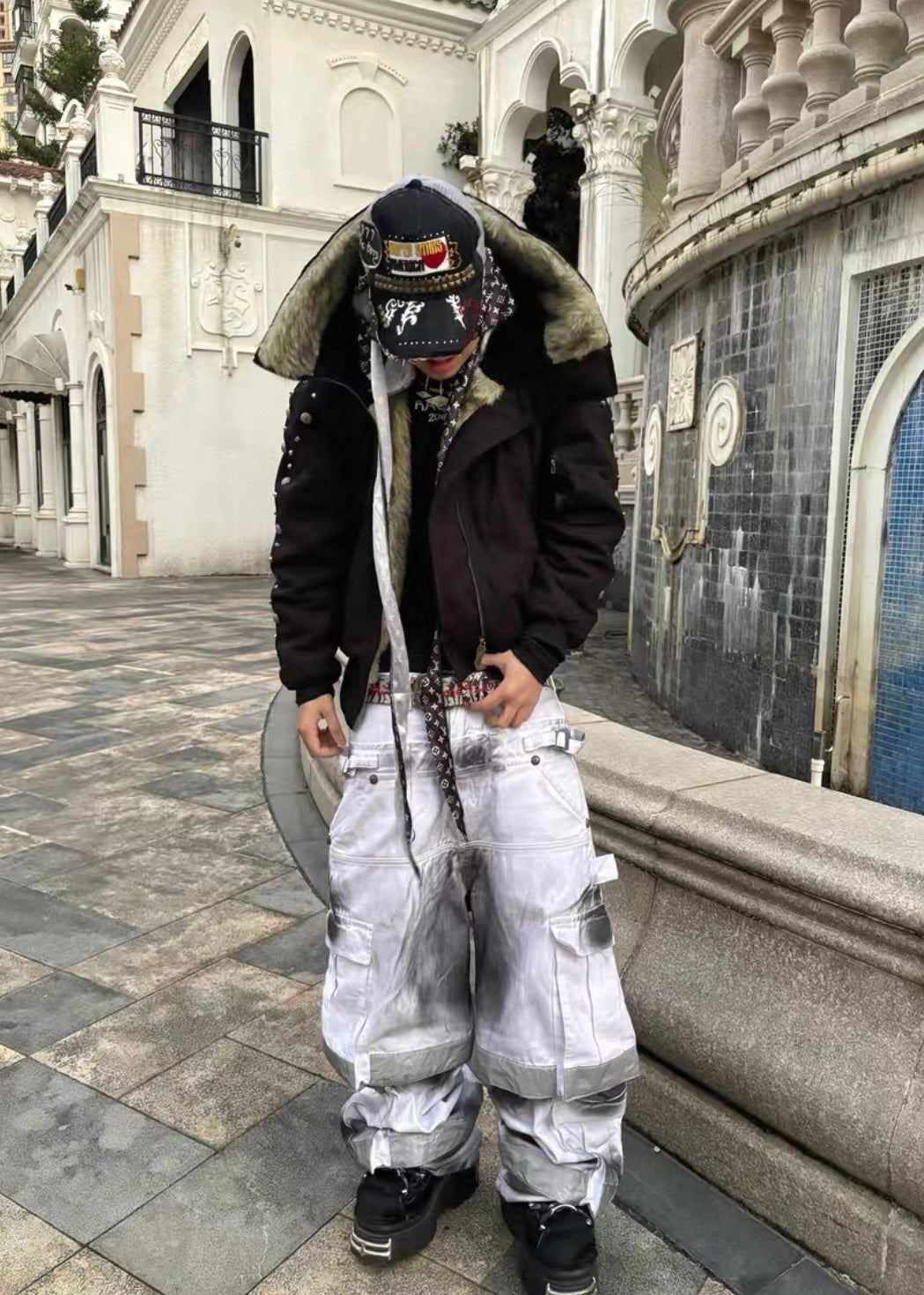 TECNINEGROUP Double Waist Pants