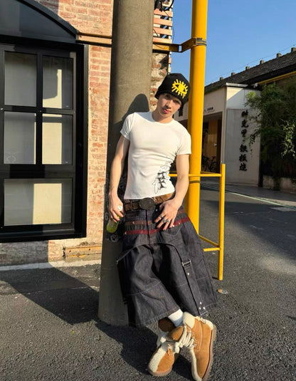 DND4DES Denim Half pants