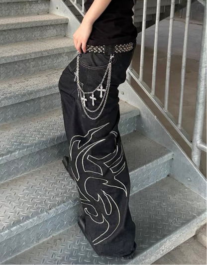DETW Tribal Wide pants