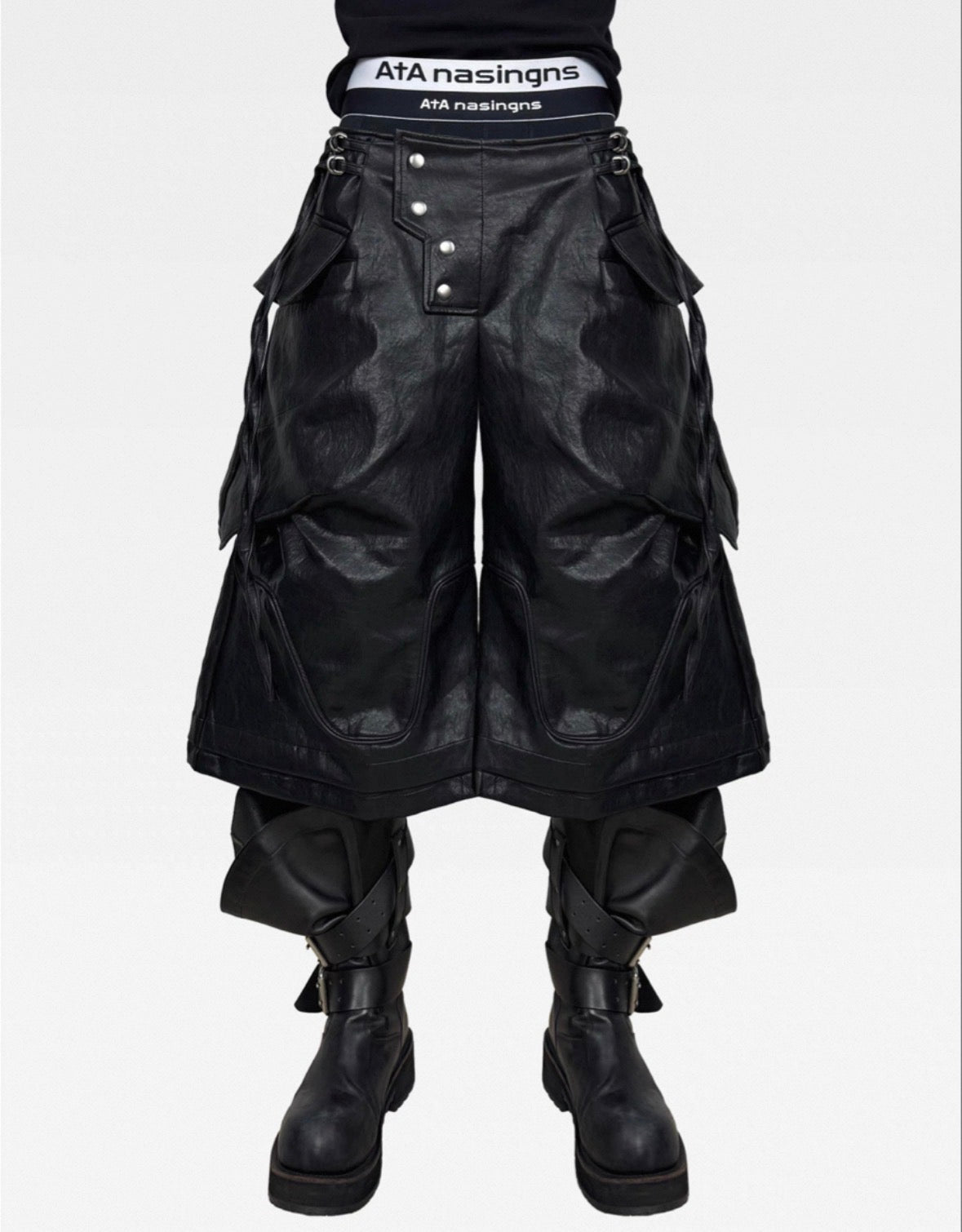 ATANOTHINGNESS Long half pants
