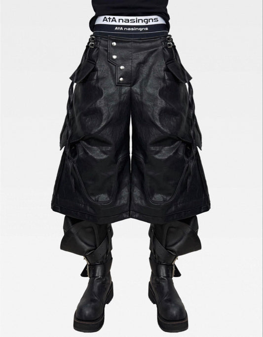 ATANOTHINGNESS Long half pants