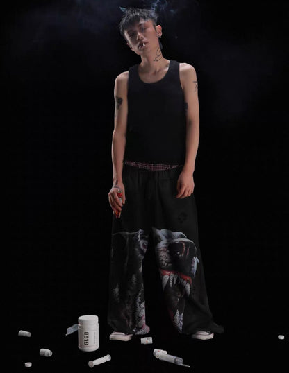 99CLUB Wash Sweat Pants