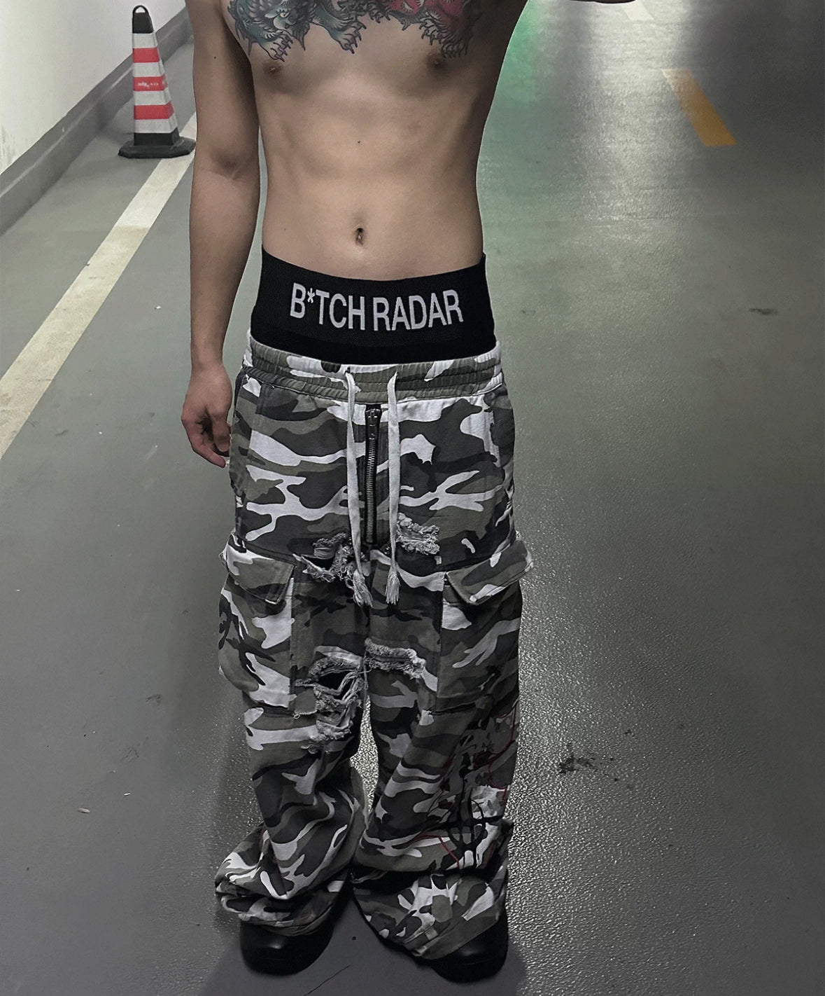 RYE CHASIN Lettering boxer