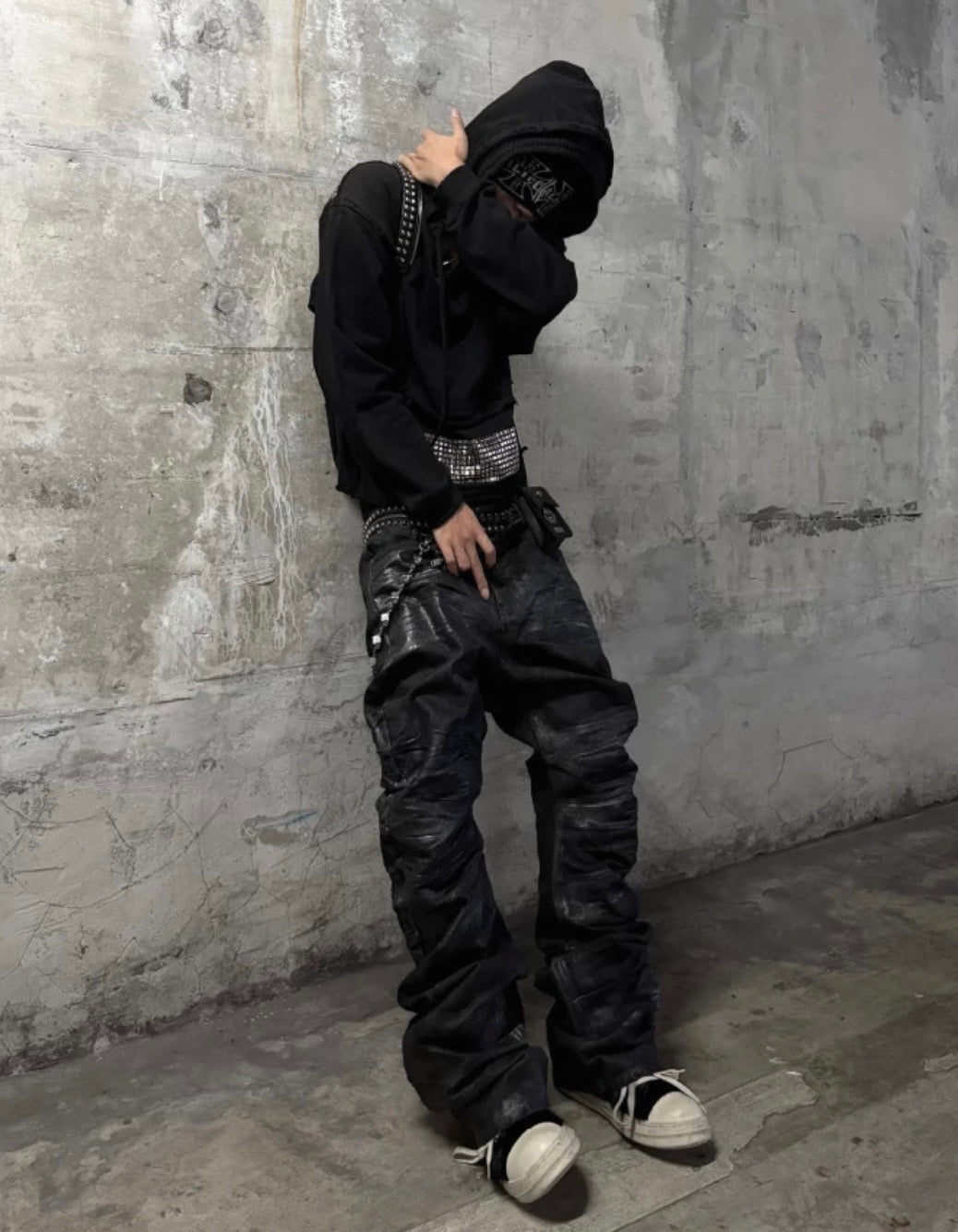 GOJOYJINNI Studs Crush Hoodie