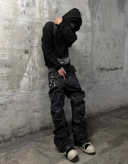 GOJOYJINNI Studs Crush Hoodie