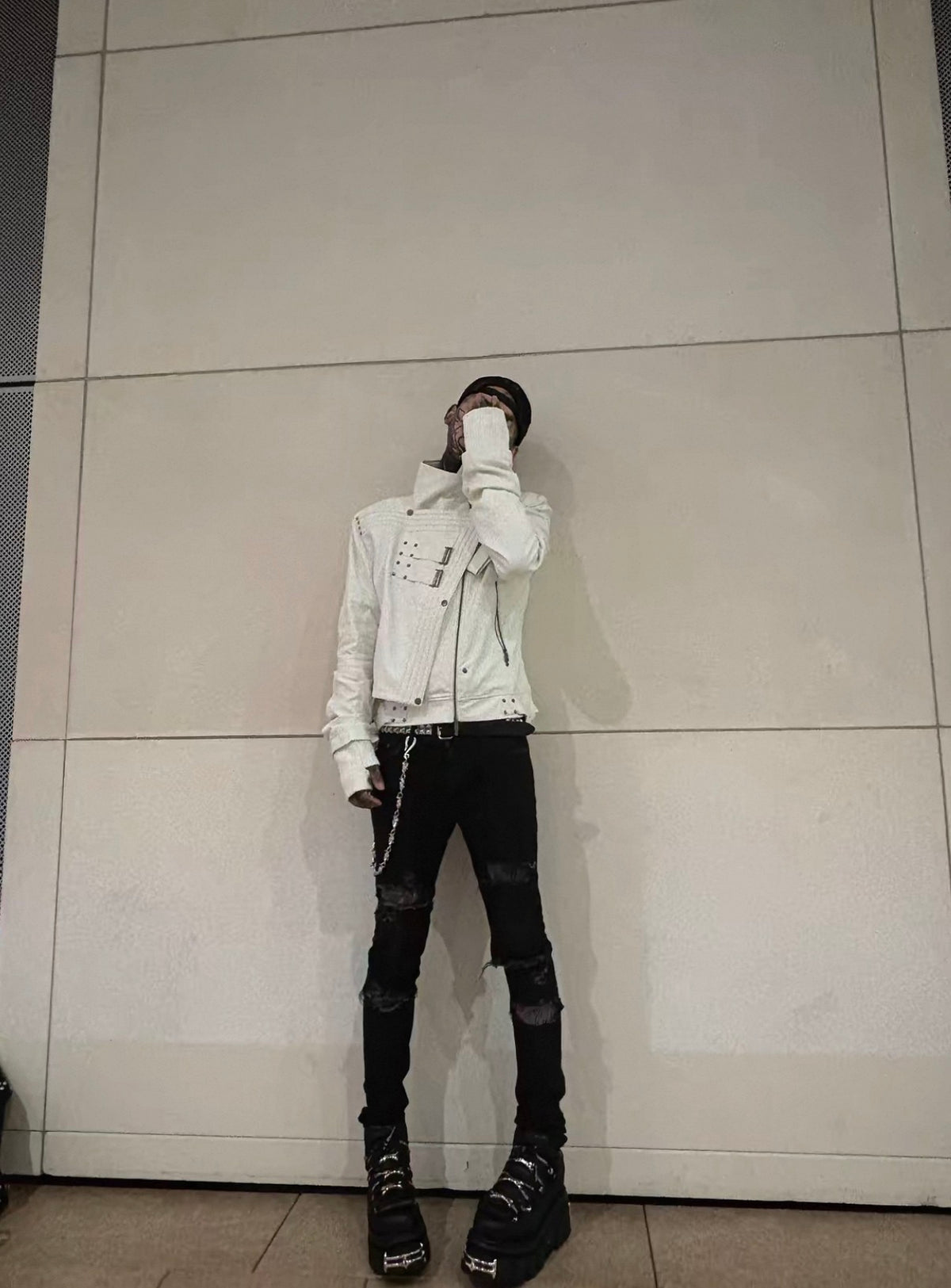 Silver Moon Rider Leather Jacket