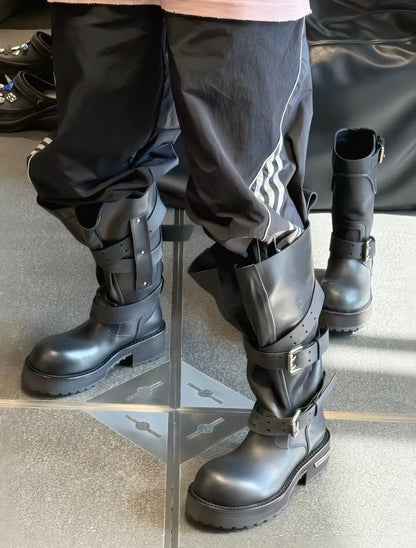 SELFISH SELECT PU Lether Long Boots