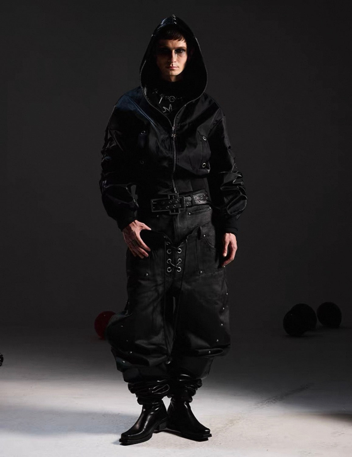 DARKRTPTS Short Length Hoodie Jacket