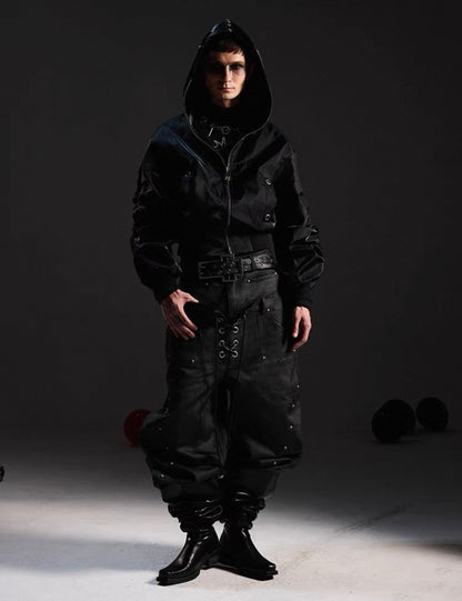DARKRTPTS Short Length Hoodie Jacket
