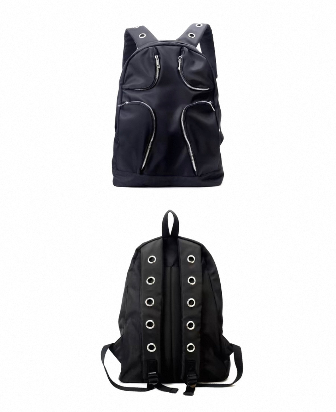 Cyber Love Hunter Cross zip Backpack