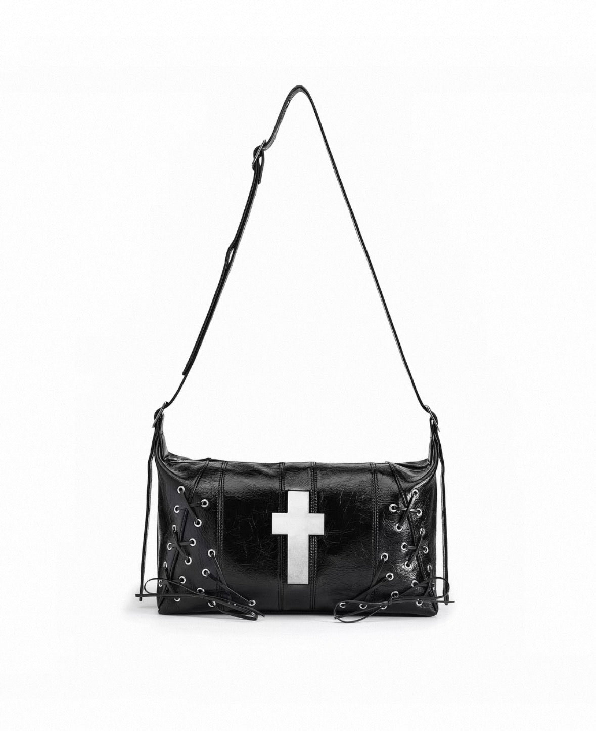 REBELWAVE PU Lether Cross Bag