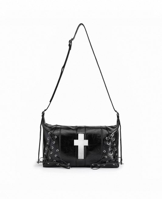 REBELWAVE PU Lether Cross Bag