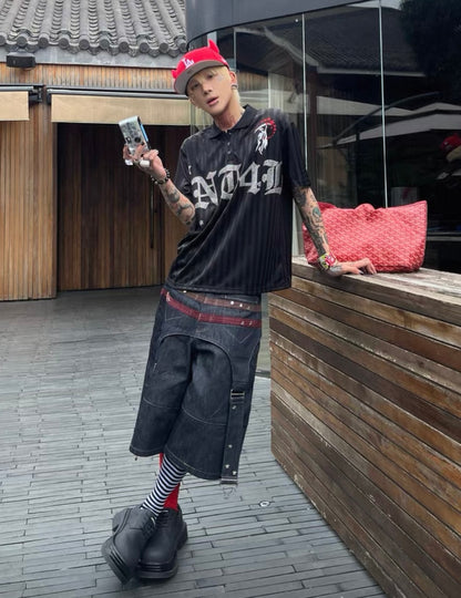 DND4DES Denim Half pants