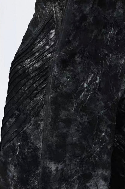 DND4DES PU Leather Baggy Pants