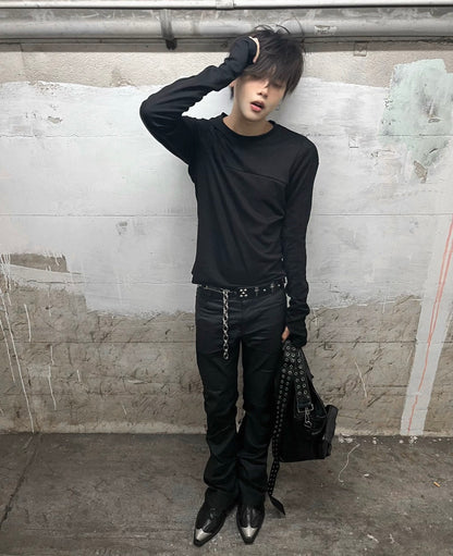 REBEL WAVE Back Cross Long Sleeve