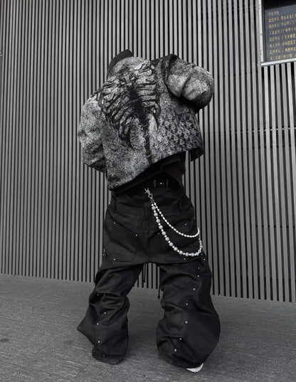 EODUP Skeleton Short Jacket