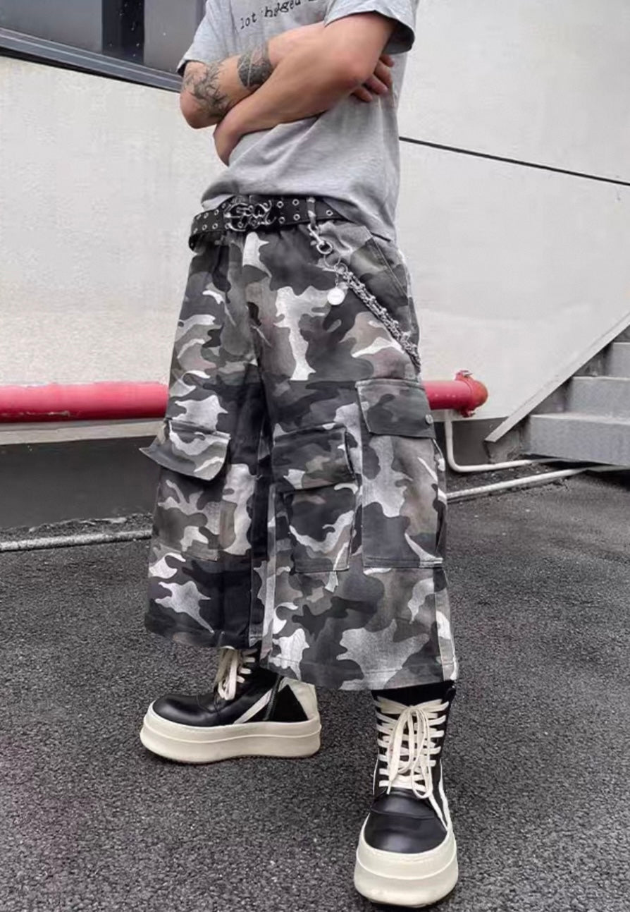 DARK FOG Camo Half Pants