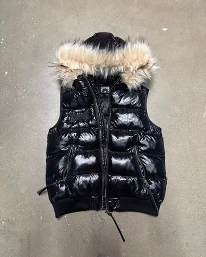 UCAN'TBELIKEME No Sleeve Down Vest