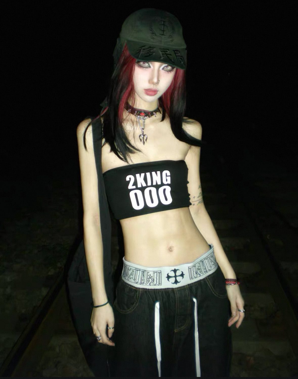 PAIKI Double Waist Pants