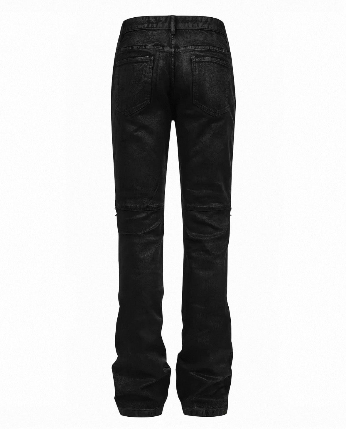REBELWAVE Studs denim flare pants